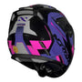 CAPACETE NORISK ROUTE FF345 SPEEDMAX ROXO - Imagem 15