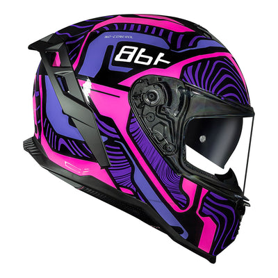 CAPACETE NORISK STRADA II FUSION ROXO - 62/XL